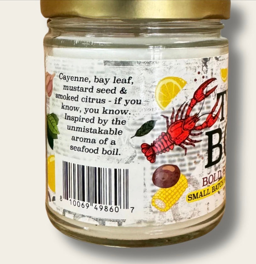 Bourbon Royalty - The Boil - Seafood Boil Candle 9oz