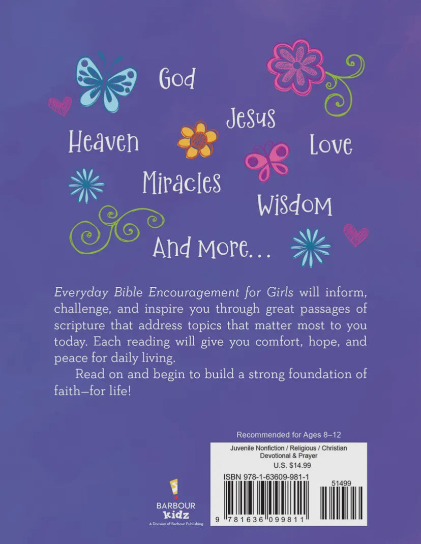 Everyday Bible Encouragement For Girls