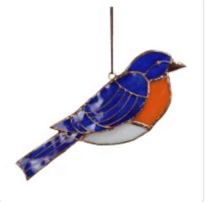 Stained Glass Bluebird Suncatcher