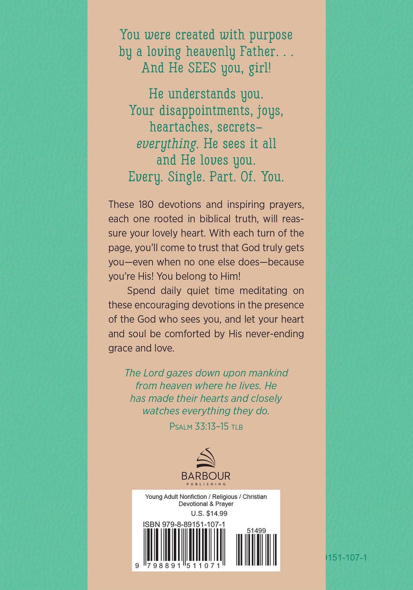 Seen: Devotions to Cultivate a Teen Girl's Faith