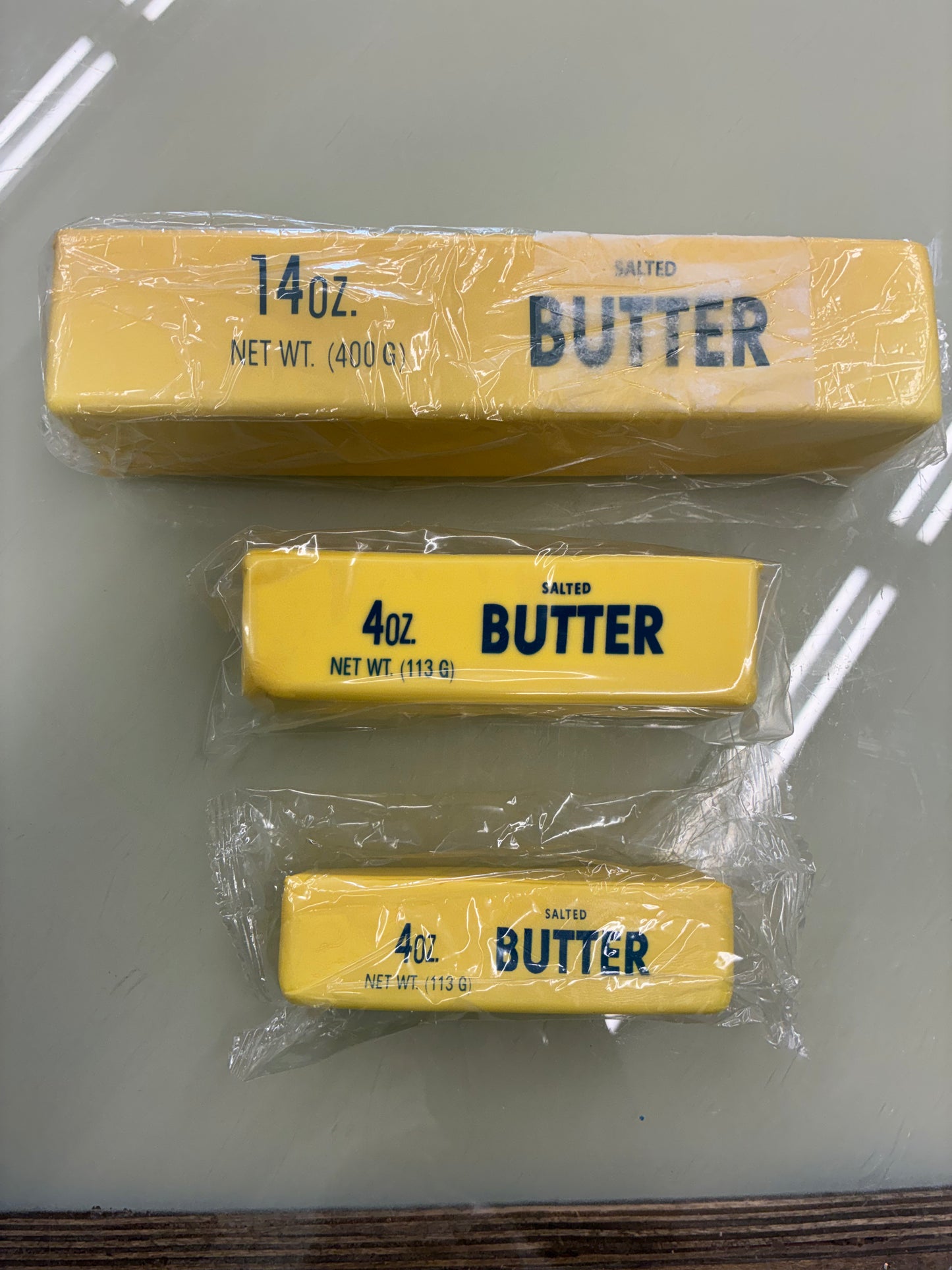 SMALL 4.5”L Butter Squishy (1st from bottom)