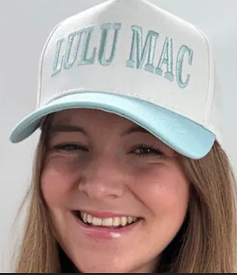 Lulu Mac Trucker Cap Light Blue