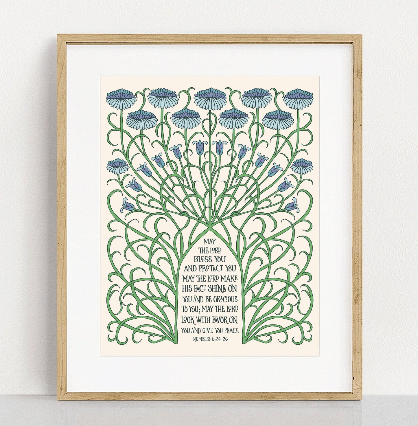 The Blessing Art Print - Numbers 6 (ESV)