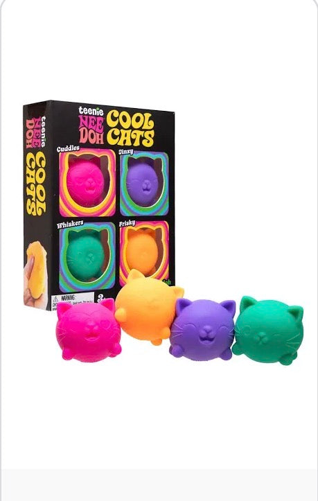 Needoh Teenie Cool Kittens Multipack