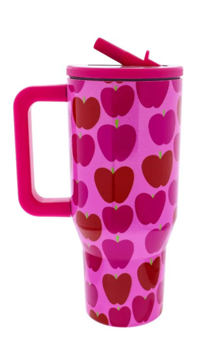 Love What You Do 30oz Tumbler with Flip Straw & Handle - Jane Marie