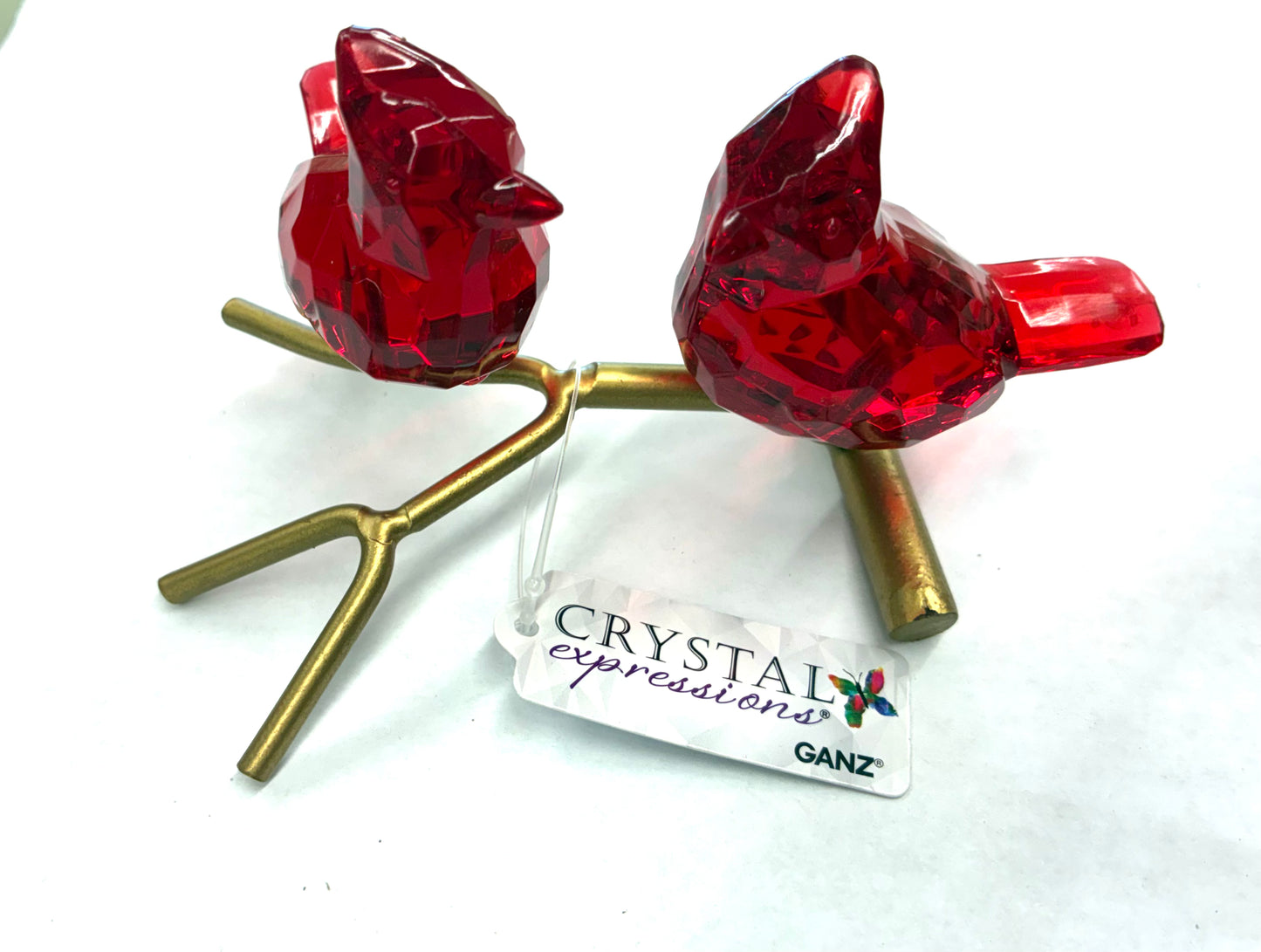 5.25” Red Cardinals on Branch