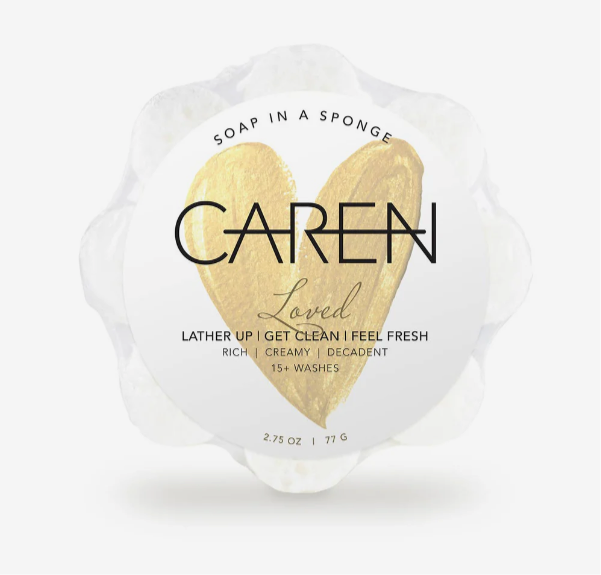 Soap in a Sponge - Loved Caren Products