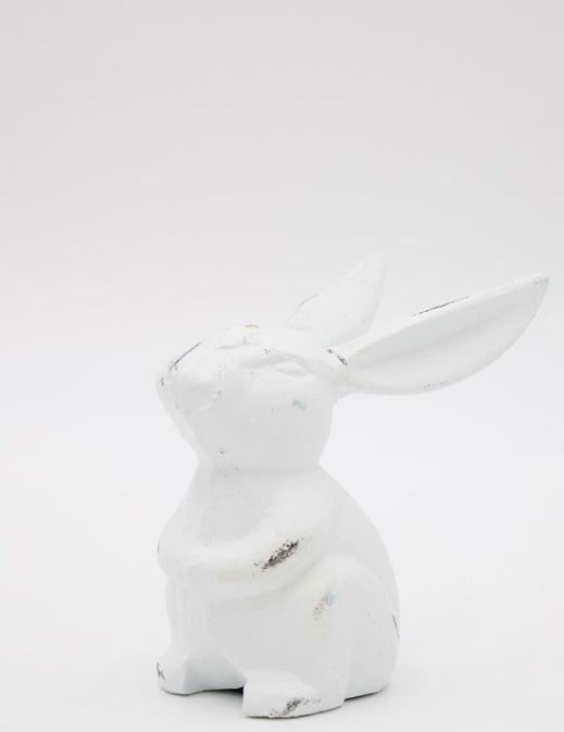 Cast Iron White Rabbit 4x3.25x2”