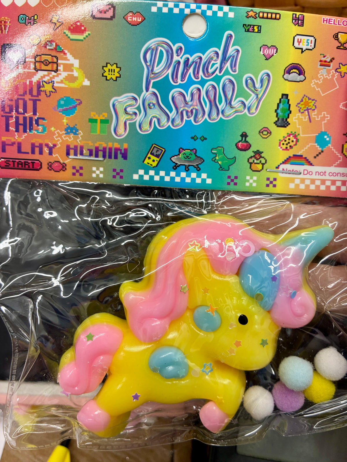 Pinch Family Unicorn Squishy
