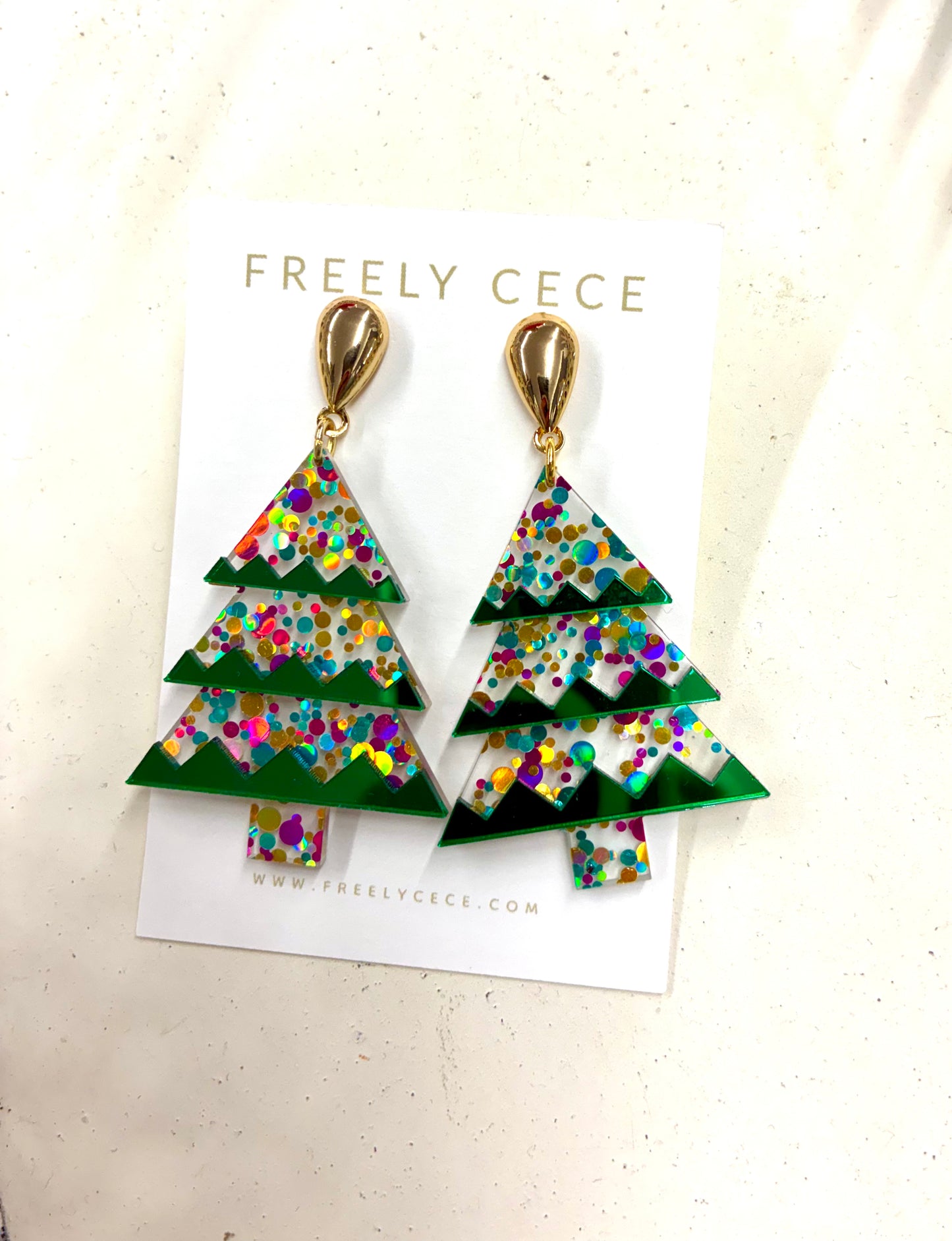 Christmas Tree Earrings