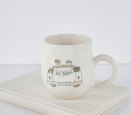 Ceramic Mug Wedding Car