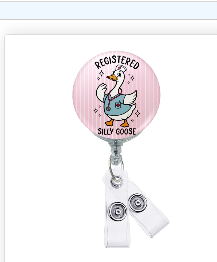 Registered Silly Goose - Badge Reel