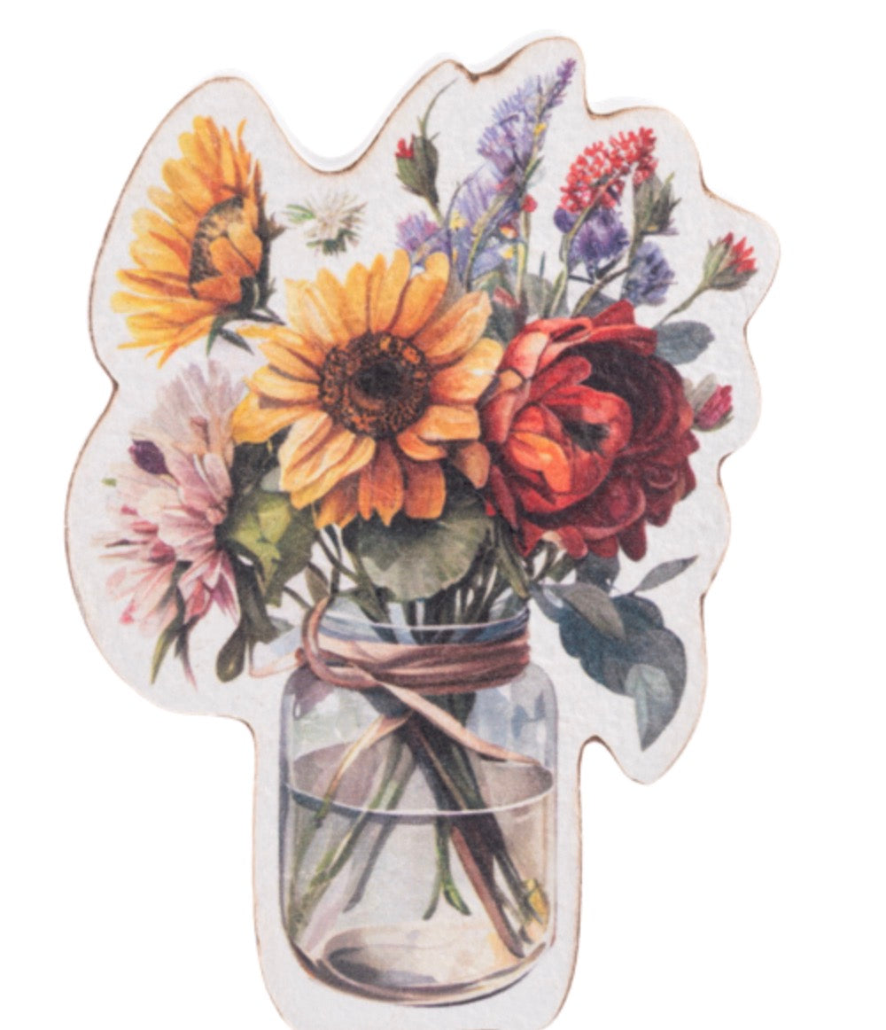 Beautiful Blooms Desk Blocks