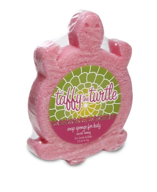 Taffy the Turtle Soap Sponge for Kids - Caren