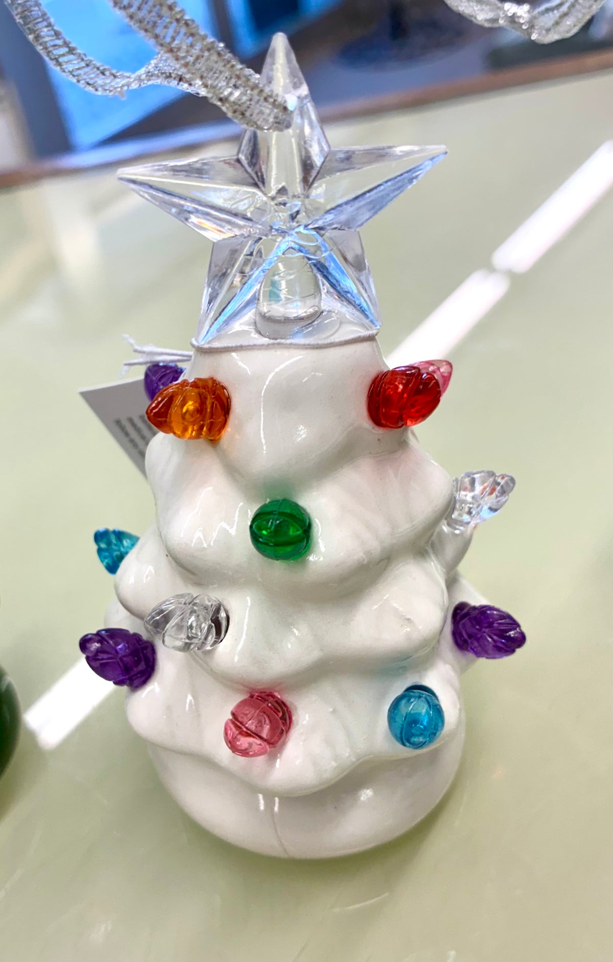 Little Lighted Christmas Tree Ornaments / LED