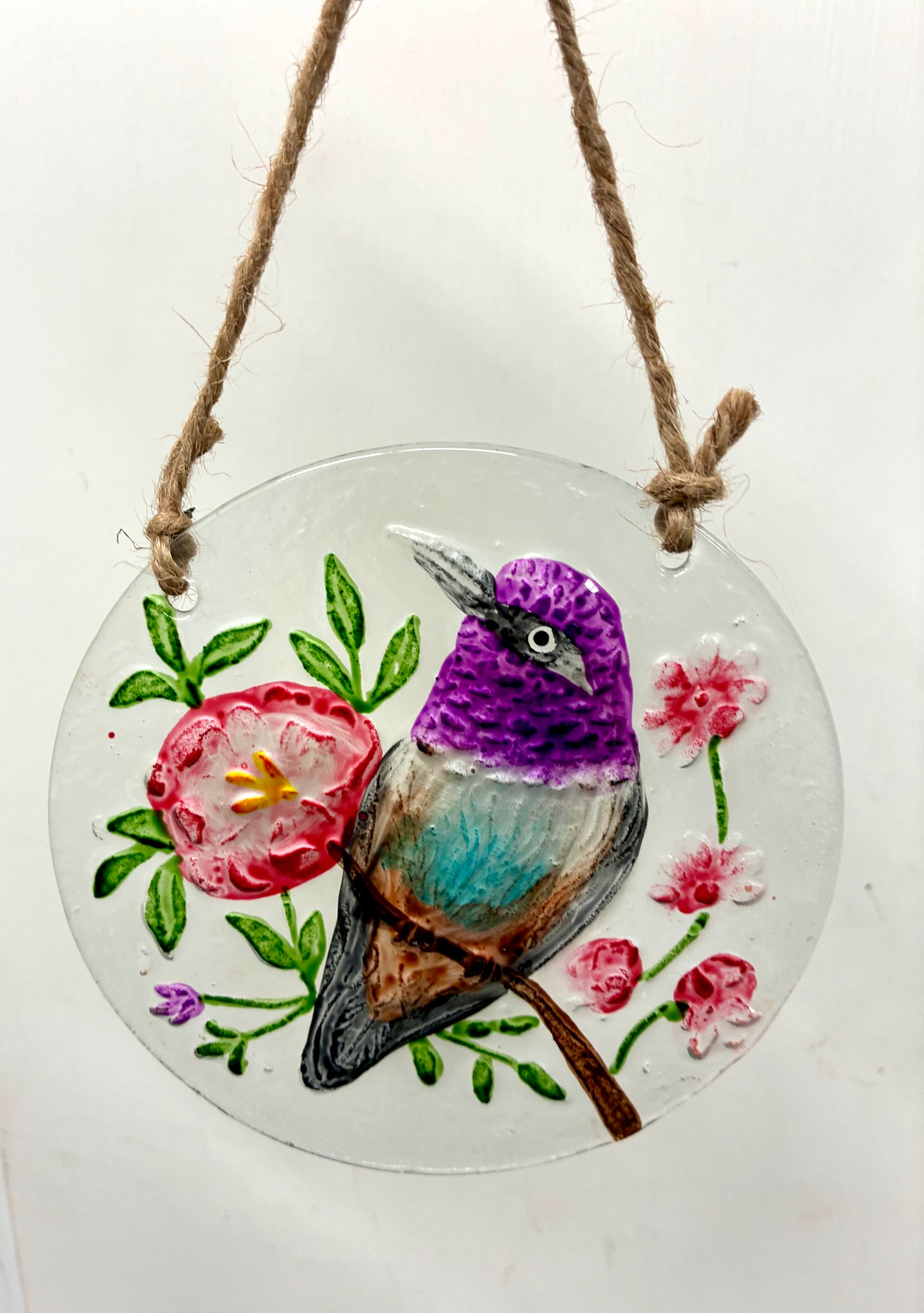 Pollinator Garden Sun Catcher Pollinator Garden Suncatcher, Hummingbird, 5.5"