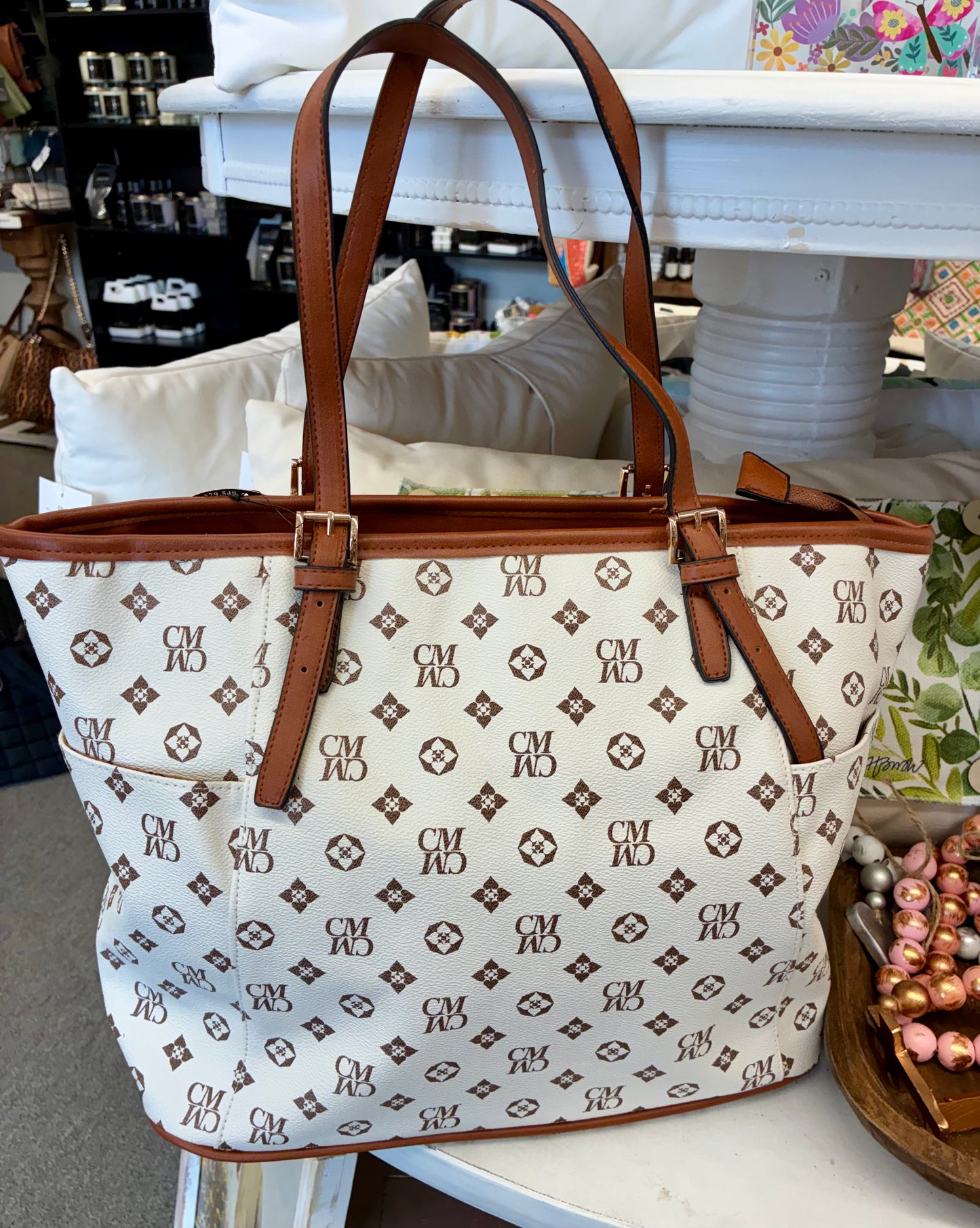 CM Vegan Leather Tote