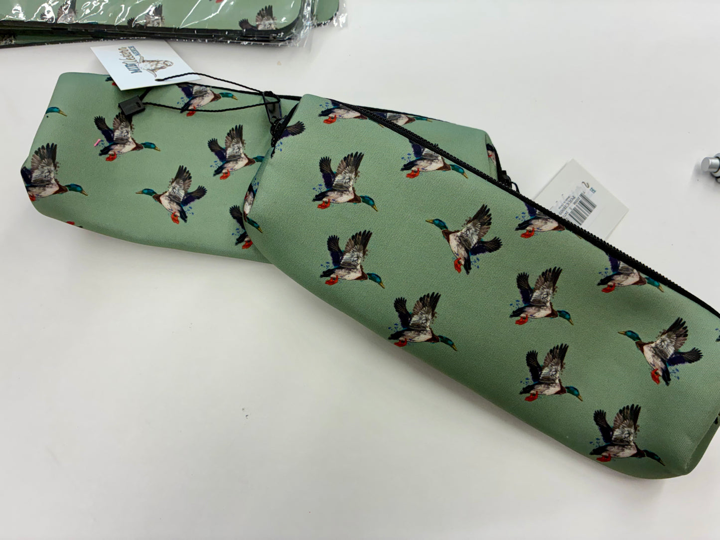 Green Mallard Duck Pencil Pouch