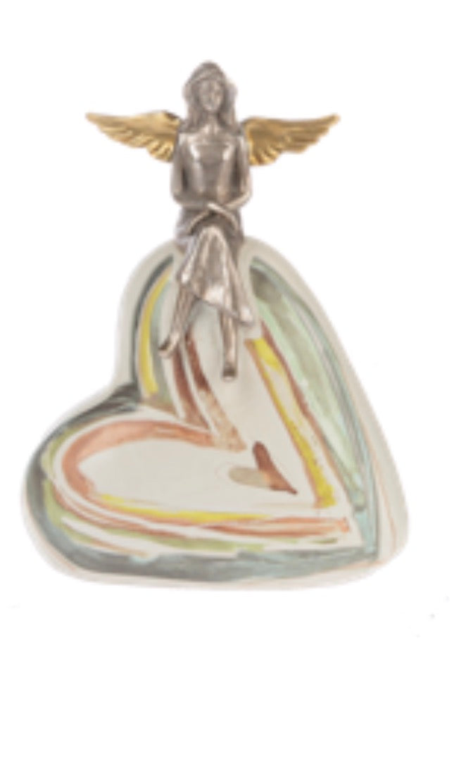 Life's Notes Angel on Heart Figurines