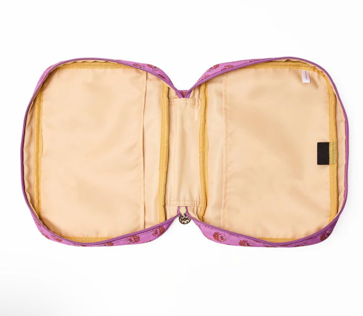 Pink Floral Bible Cover - Mary Square