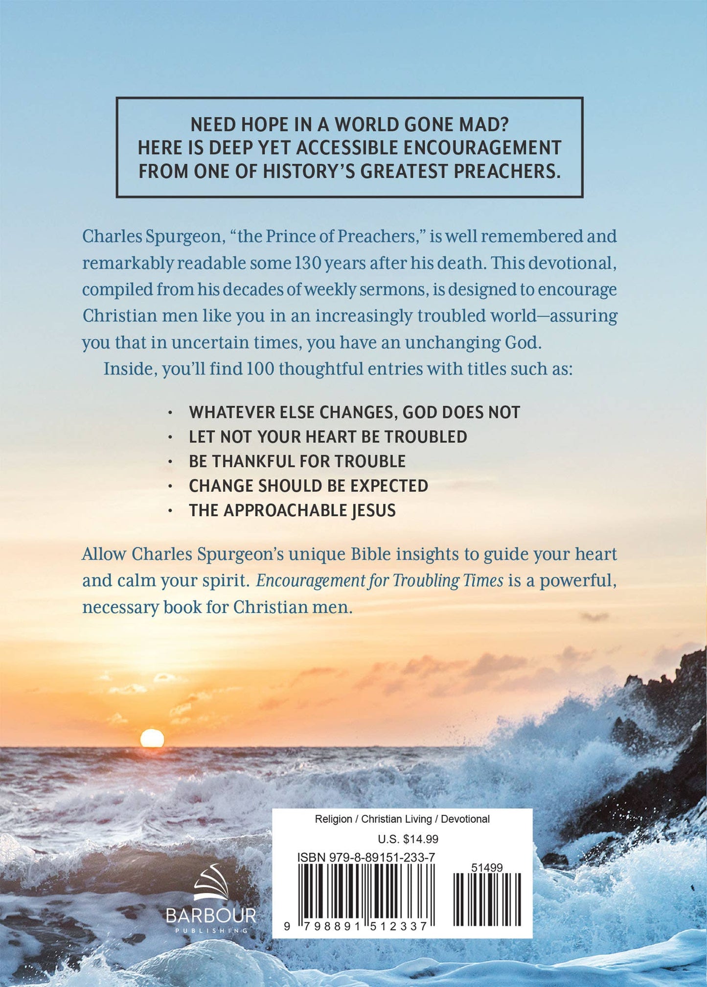 Encouragement for Troubling Times