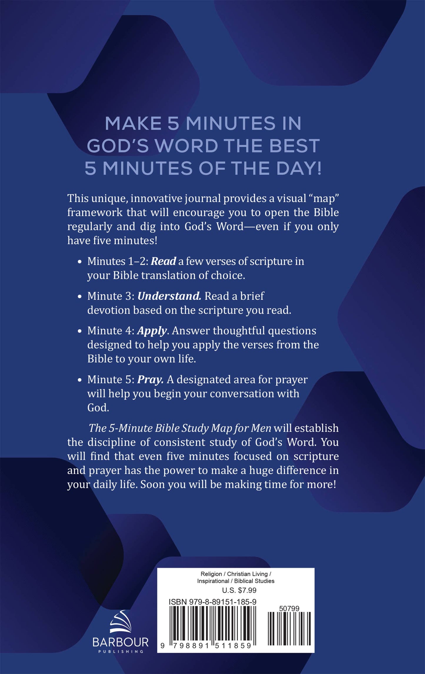 The 5-Minute Bible Study Map for Men