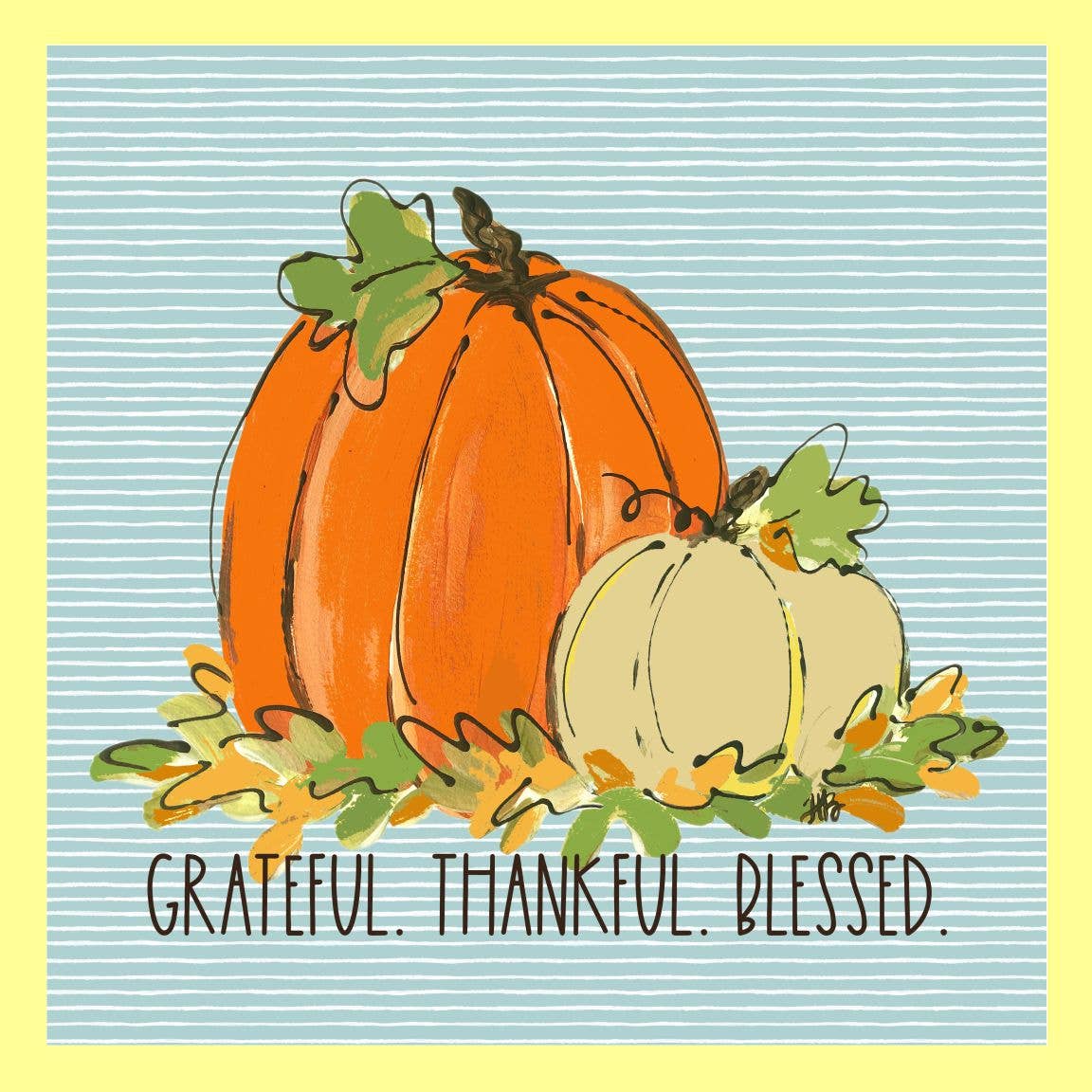 Grateful Thankful Blessed Pillow Swap