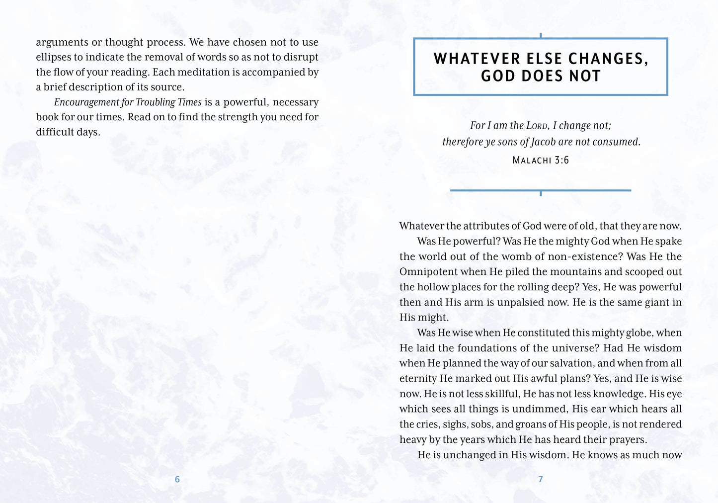 Encouragement for Troubling Times