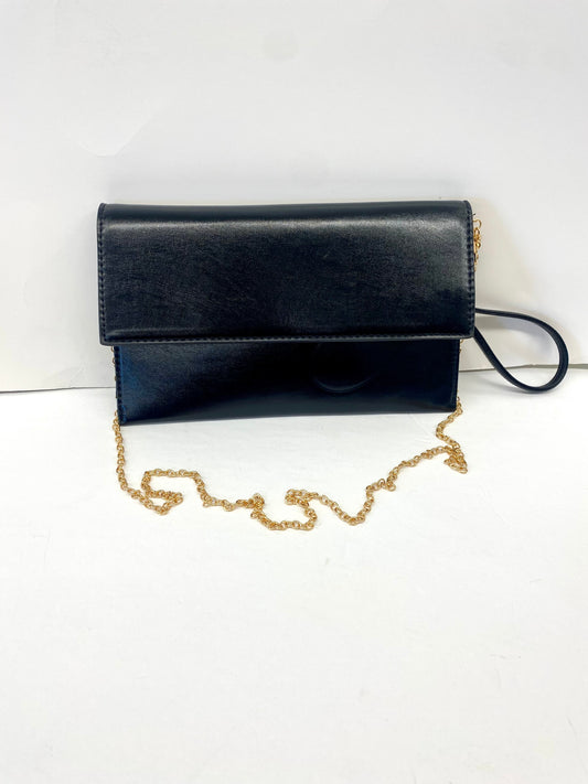 Glossy Rectangle Wristlet Clutch Bag