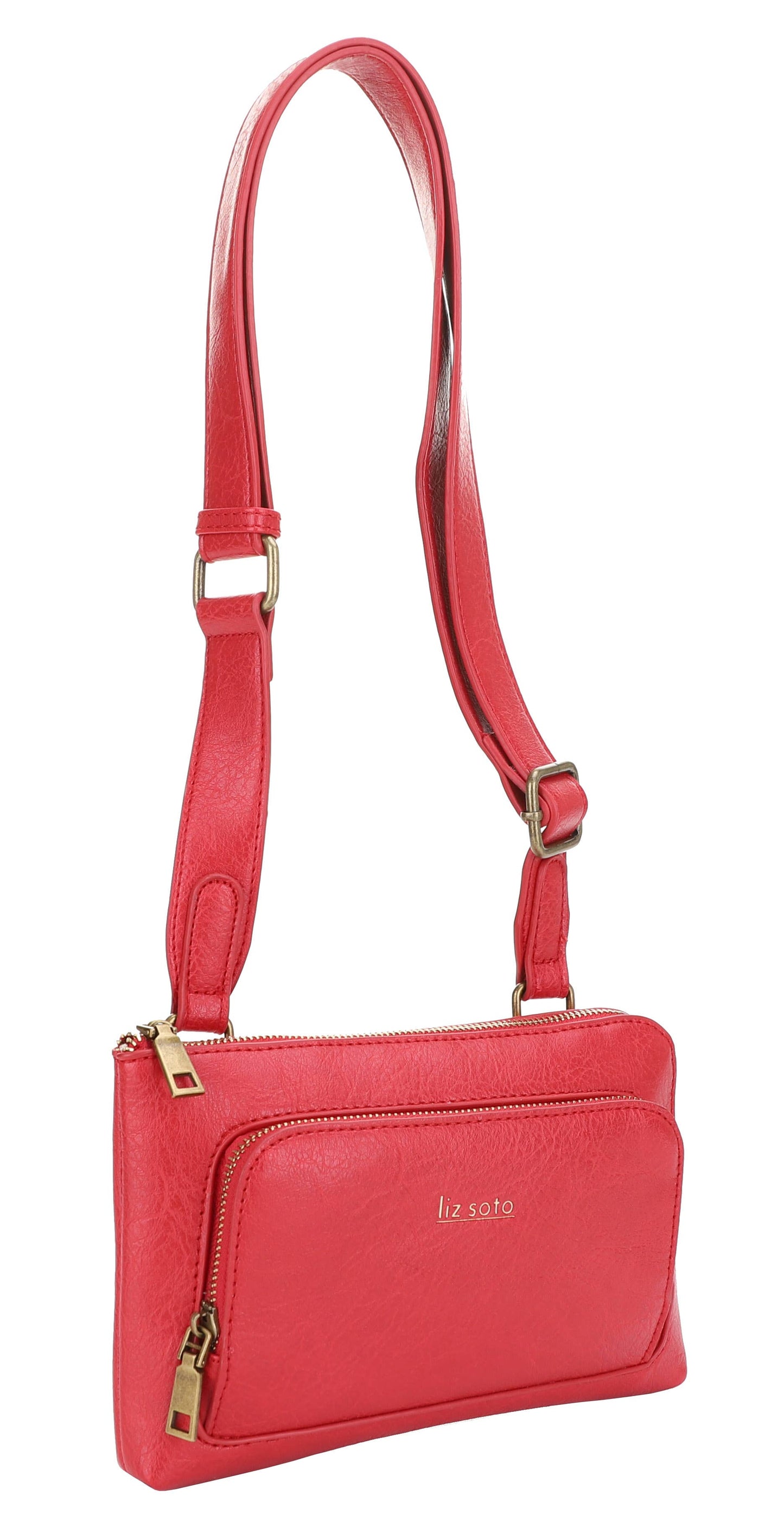 Liz Soto Jenni 3320 cross body: Lt. Pewter