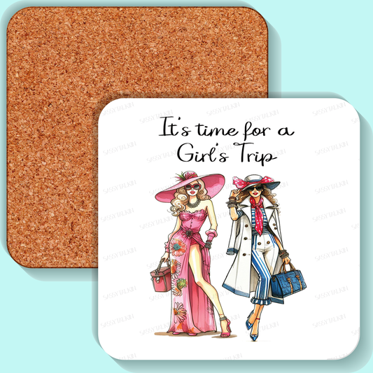 Coaster, Sassy Diva, It's time for a girl's trip