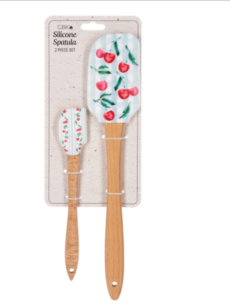 Cherry Spatula Set