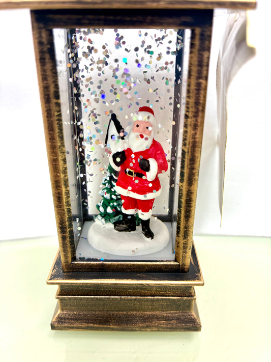 Light Up LED Santa or Snowman Snowglobe
