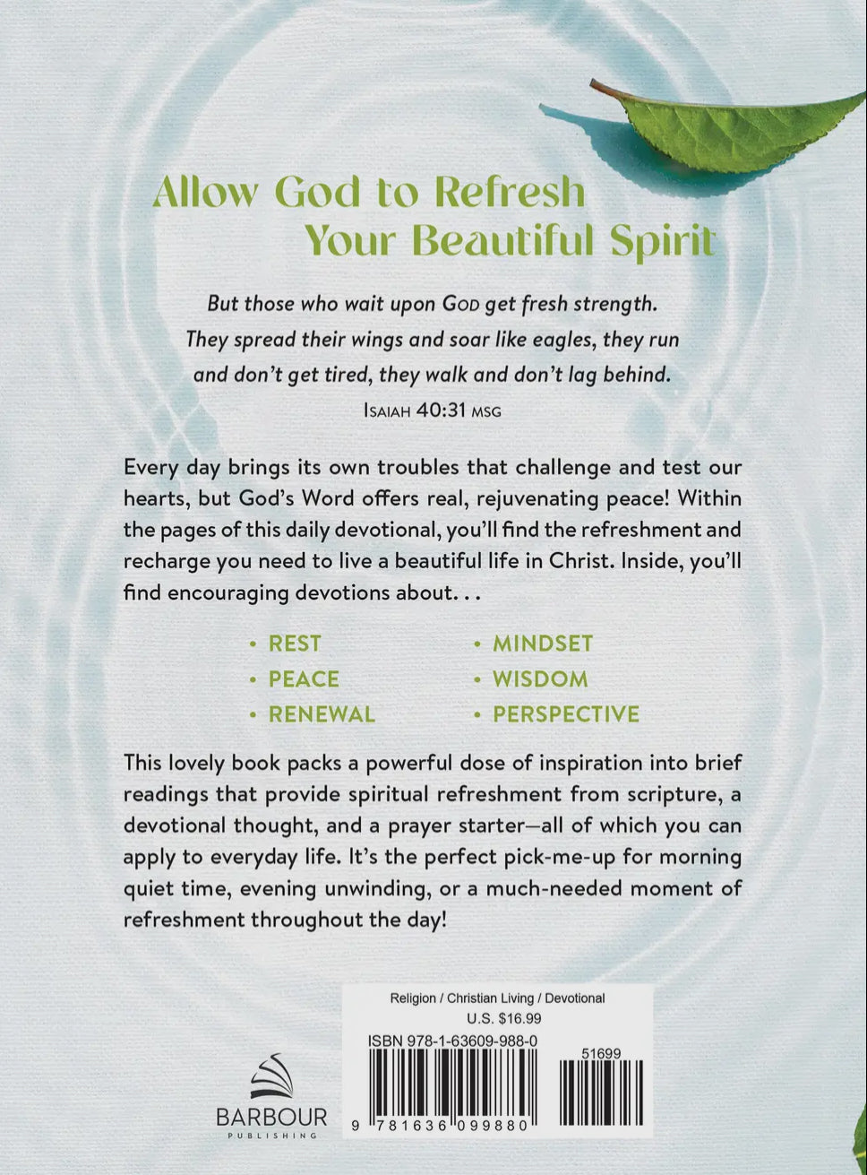 The 3-Minute Refresh Devotional for Women