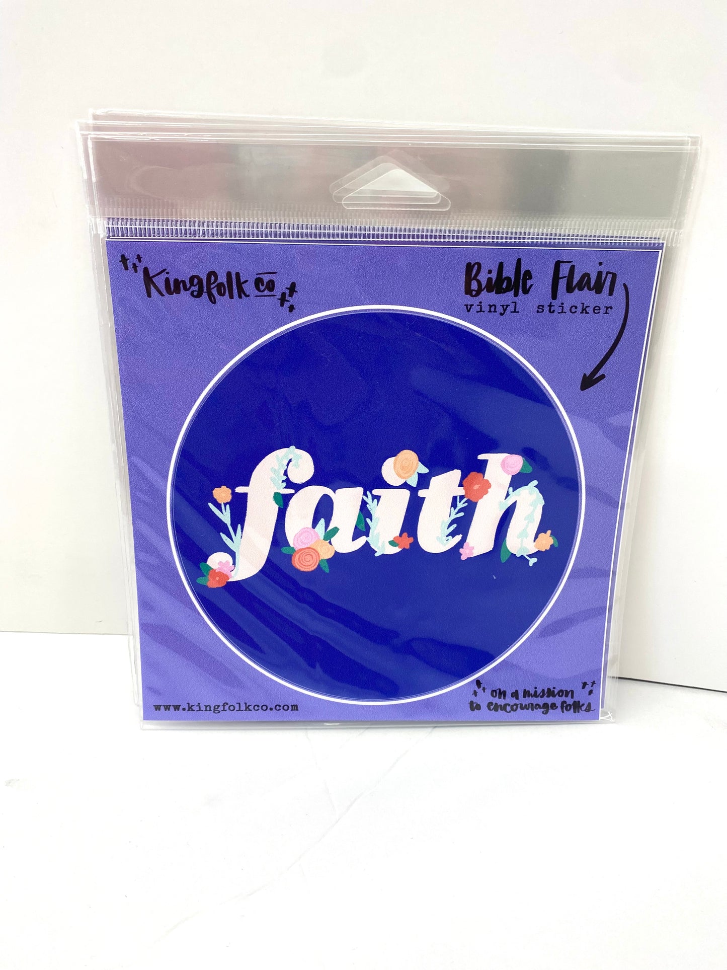 Bible Flair Vinyl Sticker Decal by Kingfolk Co.