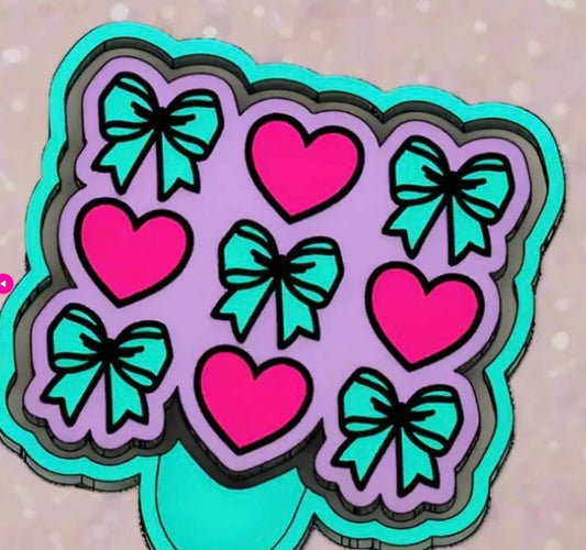 Bow & Hearts Car Freshie ✨ : Sweet Grace