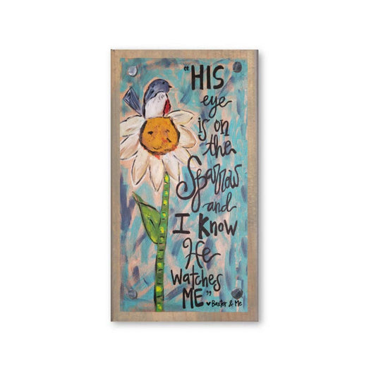 Eye On The Sparrow Driftwood Happy Block