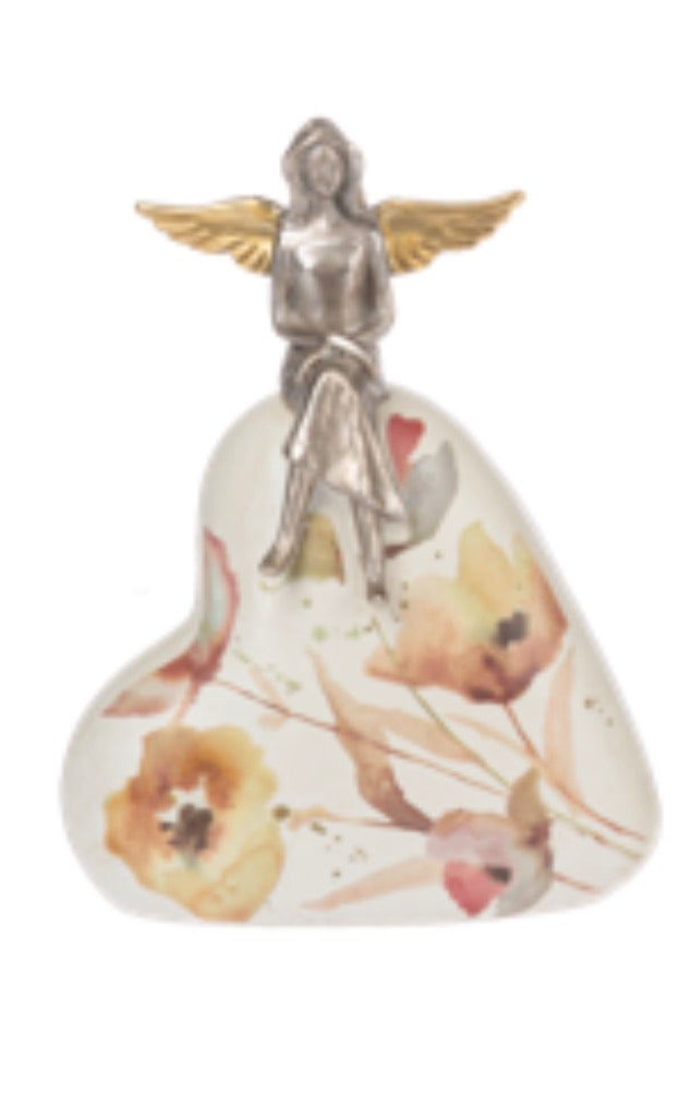 Life's Notes Angel on Heart Figurines