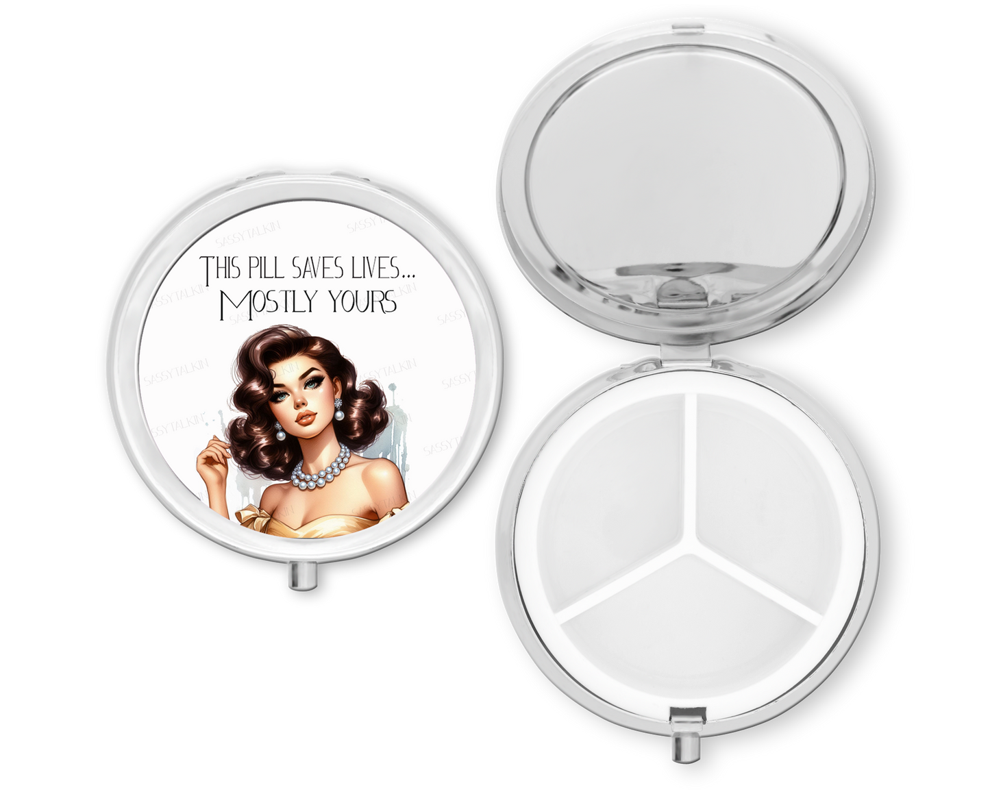 Purse Pill Box Organizer, This pill saves lives .. mostly yours