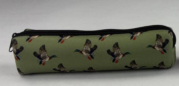 Green Mallard Duck Pencil Pouch
