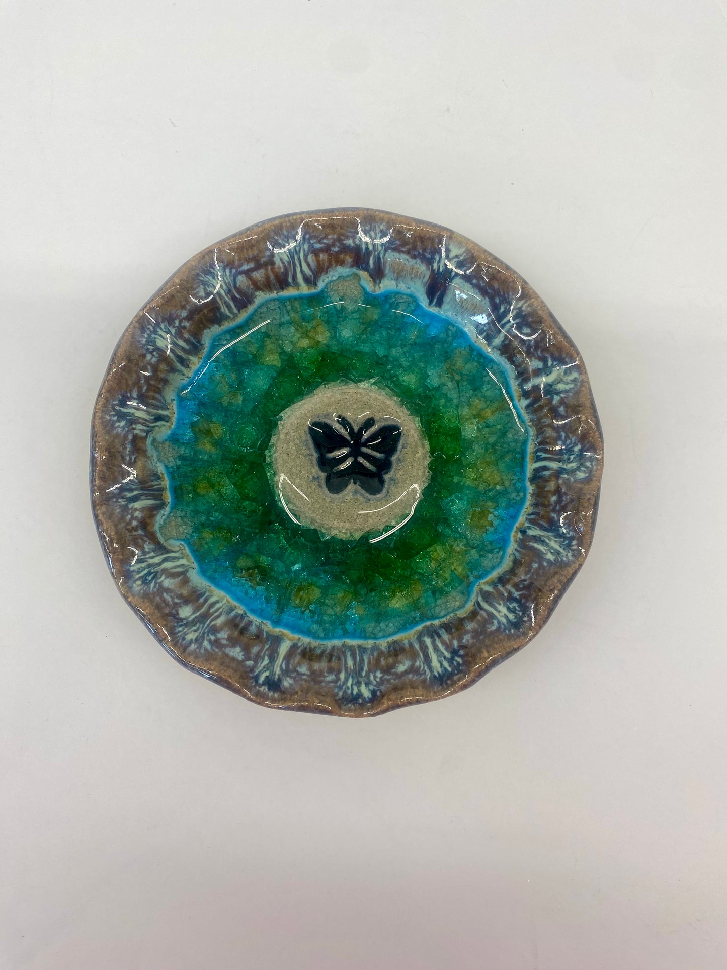 Down To Earth Pottery Butterfly Dish Icon Series