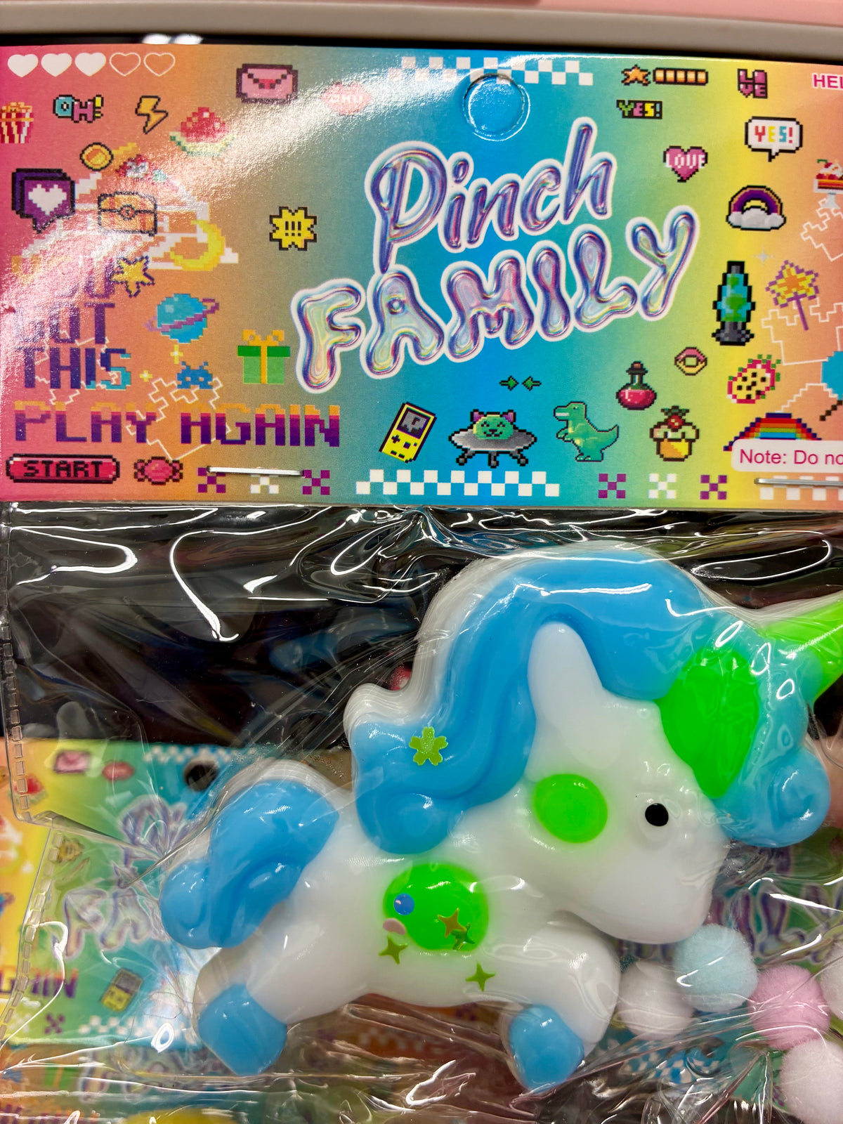 Pinch Family Unicorn Squishy