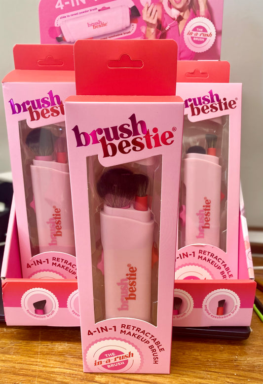 Brush Bestie 4-in-1 Retractable Makeup Brush