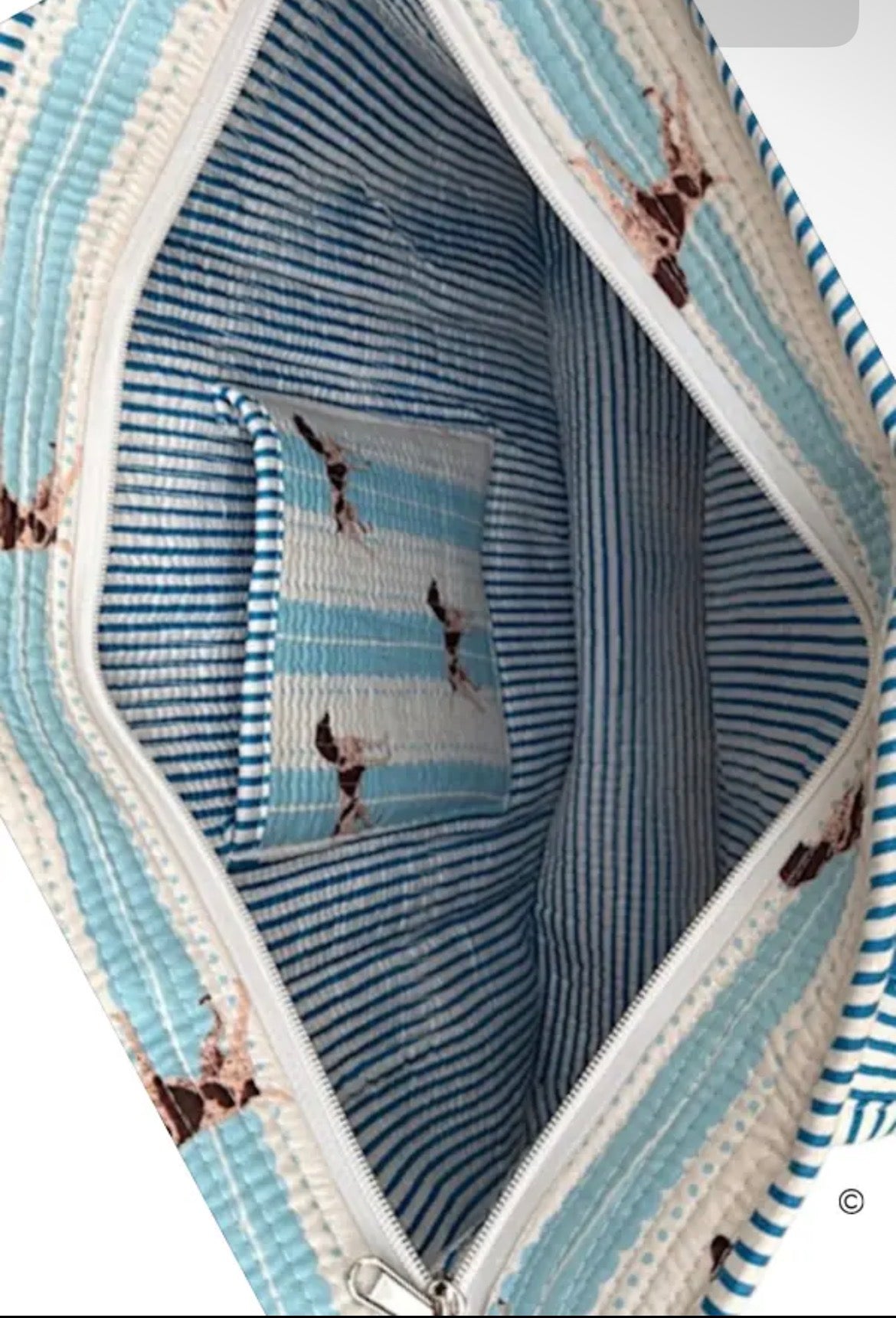 Rue in the Blue Tote Bag German Shorthaired Pointer