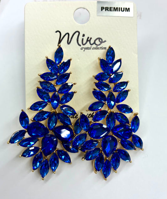 Sapphire Stone Earrings