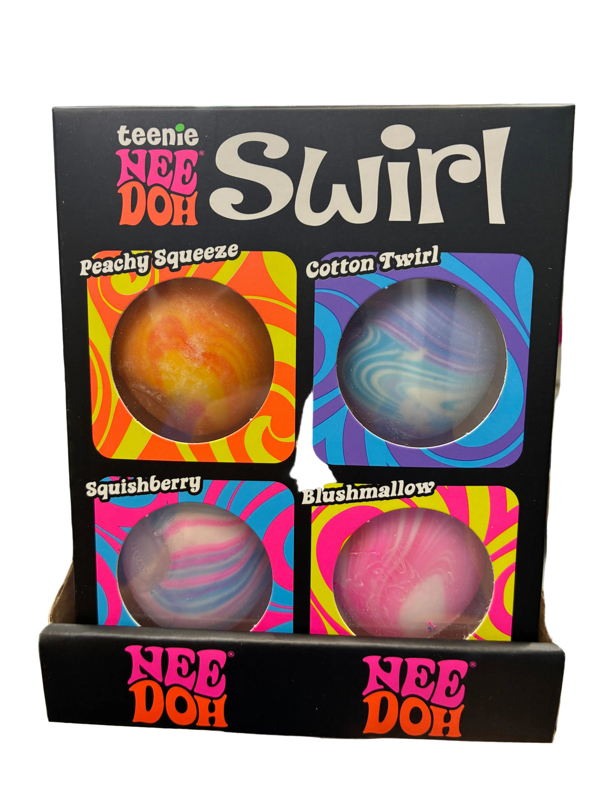 Teenie Needoh Swirl Multipack of 4