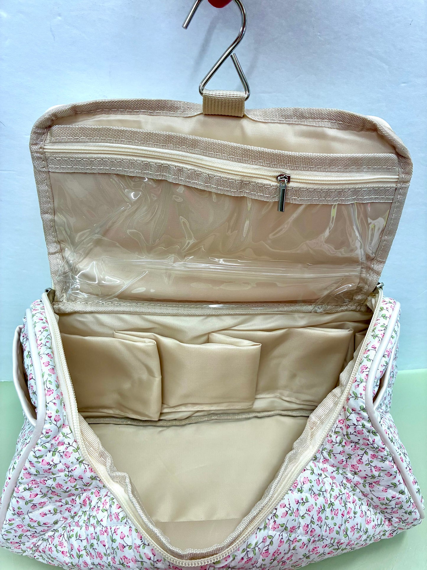 Quilted Makeup & Hair Tools Bag