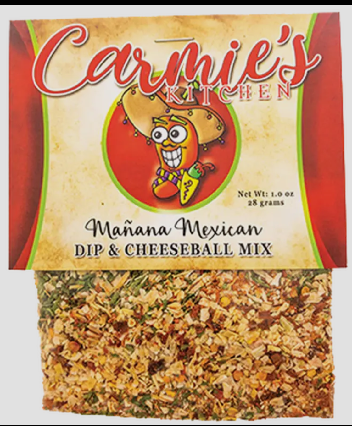 Carmie’s Kitchen Manana Mexican Dip & Cheeseball Mix