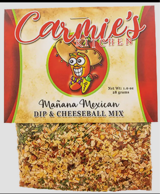 Carmie’s Kitchen Manana Mexican Dip & Cheeseball Mix