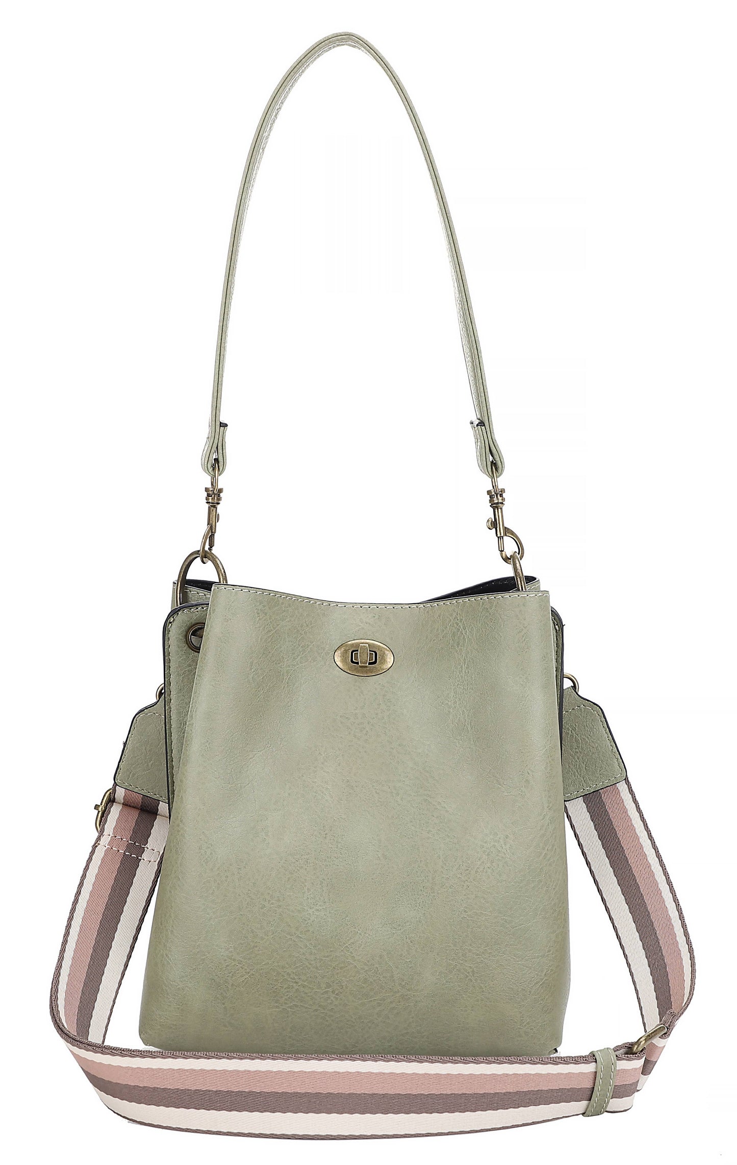 Liz Soto Lola 3316 cross body/bucket bag: Blue